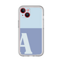 Slim Protection Premium Case［ オリジナル - initial two tone - A blue ］