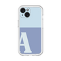 Slim Protection Premium Case［ オリジナル - initial two tone - A blue ］