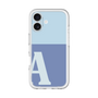 Slim Protection Premium Case［ オリジナル - initial two tone - A blue ］