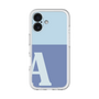Slim Protection Premium Case［ オリジナル - initial two tone - A blue ］