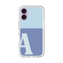 Slim Protection Premium Case［ オリジナル - initial two tone - A blue ］