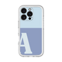 Slim Protection Premium Case［ オリジナル - initial two tone - A blue ］