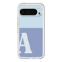 Slim Protection Premium Case［ オリジナル - initial two tone - A blue ］