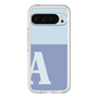 Slim Protection Premium Case［ オリジナル - initial two tone - A blue ］