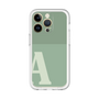 Slim Protection Premium Case［ オリジナル - initial two tone - A green ］