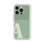 Slim Protection Premium Case［ オリジナル - initial two tone - A green ］