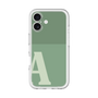 Slim Protection Premium Case［ オリジナル - initial two tone - A green ］