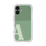 Slim Protection Premium Case［ オリジナル - initial two tone - A green ］