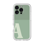 Slim Protection Premium Case［ オリジナル - initial two tone - A green ］