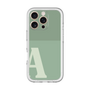 Slim Protection Premium Case［ オリジナル - initial two tone - A green ］
