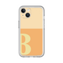 Slim Protection Premium Case［ オリジナル - initial two tone - B orange ］