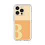 Slim Protection Premium Case［ オリジナル - initial two tone - B orange ］