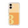 Slim Protection Premium Case［ オリジナル - initial two tone - B orange ］