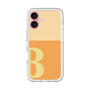 Slim Protection Premium Case［ オリジナル - initial two tone - B orange ］