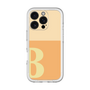 Slim Protection Premium Case［ オリジナル - initial two tone - B orange ］