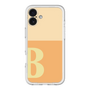 Slim Protection Premium Case［ オリジナル - initial two tone - B orange ］