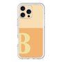 Slim Protection Premium Case［ オリジナル - initial two tone - B orange ］