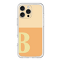 Slim Protection Premium Case［ オリジナル - initial two tone - B orange ］