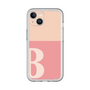 Slim Protection Premium Case［ オリジナル - initial two tone - B pink ］