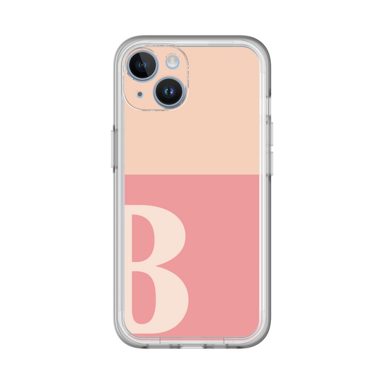 Slim Protection Premium Case［ オリジナル - initial two tone - B pink ］