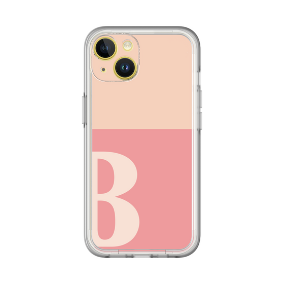 Slim Protection Premium Case［ オリジナル - initial two tone - B pink ］