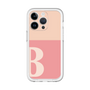 Slim Protection Premium Case［ オリジナル - initial two tone - B pink ］