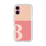 Slim Protection Premium Case［ オリジナル - initial two tone - B pink ］