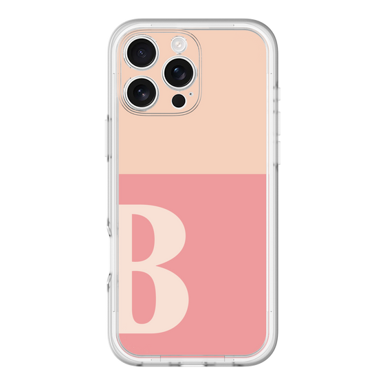 Slim Protection Premium Case［ オリジナル - initial two tone - B pink ］