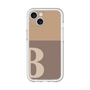 Slim Protection Premium Case［ オリジナル - initial two tone - B brown ］