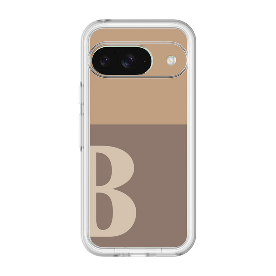 Slim Protection Premium Case［ オリジナル - initial two tone - B brown ］
