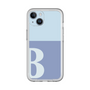 Slim Protection Premium Case［ オリジナル - initial two tone - B blue ］