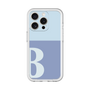 Slim Protection Premium Case［ オリジナル - initial two tone - B blue ］