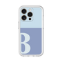 Slim Protection Premium Case［ オリジナル - initial two tone - B blue ］
