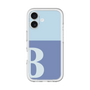 Slim Protection Premium Case［ オリジナル - initial two tone - B blue ］