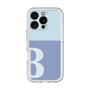 Slim Protection Premium Case［ オリジナル - initial two tone - B blue ］