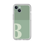 Slim Protection Premium Case［ オリジナル - initial two tone - B green ］