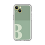 Slim Protection Premium Case［ オリジナル - initial two tone - B green ］