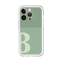 Slim Protection Premium Case［ オリジナル - initial two tone - B green ］