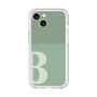 Slim Protection Premium Case［ オリジナル - initial two tone - B green ］