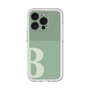 Slim Protection Premium Case［ オリジナル - initial two tone - B green ］