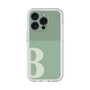 Slim Protection Premium Case［ オリジナル - initial two tone - B green ］
