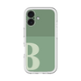 Slim Protection Premium Case［ オリジナル - initial two tone - B green ］
