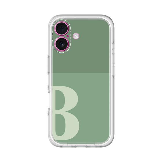 Slim Protection Premium Case［ オリジナル - initial two tone - B green ］