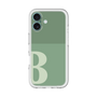 Slim Protection Premium Case［ オリジナル - initial two tone - B green ］
