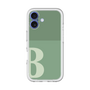 Slim Protection Premium Case［ オリジナル - initial two tone - B green ］
