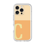 Slim Protection Premium Case［ オリジナル - initial two tone - C orange ］