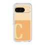 Slim Protection Premium Case［ オリジナル - initial two tone - C orange ］