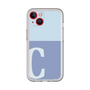 Slim Protection Premium Case［ オリジナル - initial two tone - C blue ］