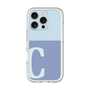 Slim Protection Premium Case［ オリジナル - initial two tone - C blue ］