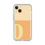 Slim Protection Premium Case［ オリジナル - initial two tone - D orange ］